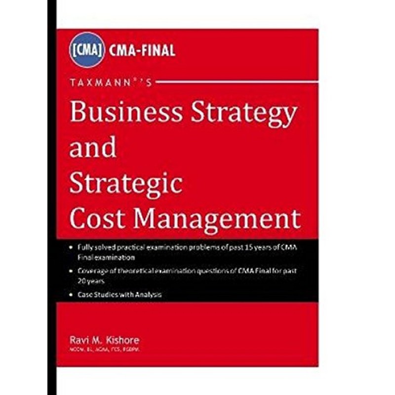 Taxmann's Business Strategy And Strategic Cost Management For ICWA, CMA ...